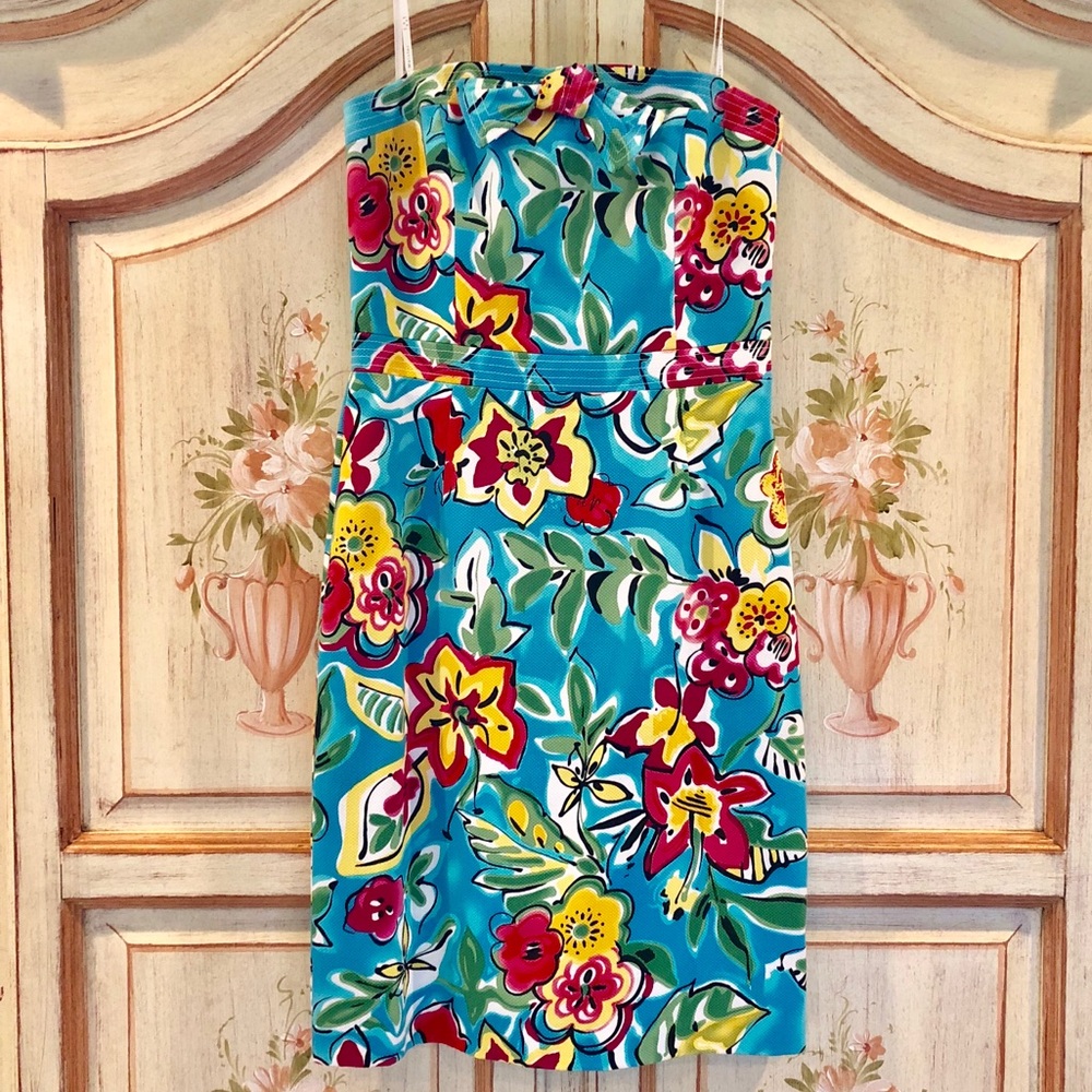 👗DAVID MEISTERSINGER Strapless Dress Size 6👗
